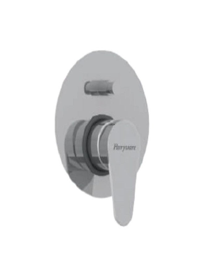 PARRYWARE UNO Series Normal Flow Concealed Fitting 2 Way Diverter (Chrome), T5050A1 | Compulsory Accessory G5051A1 | Wall Mounted, Knob Selector with Button
